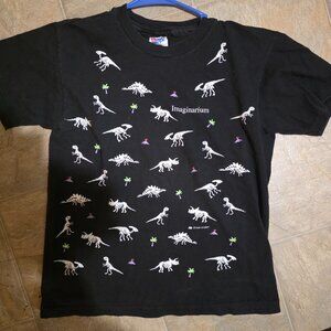 Vintage 90s Dan Gilbert dinosaur shirt - youth large